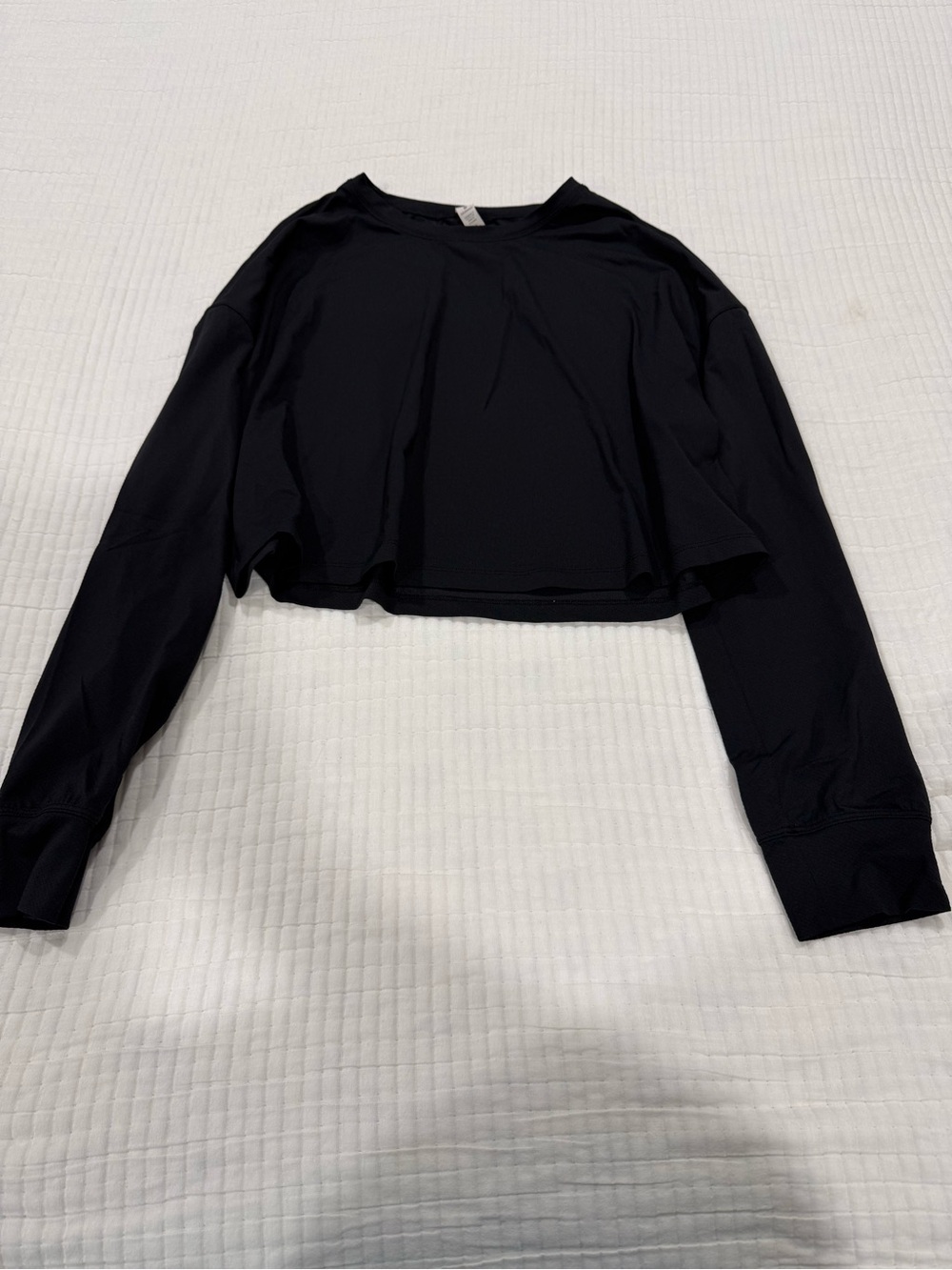 Lululemon Cropped Long Sleeve Shirt